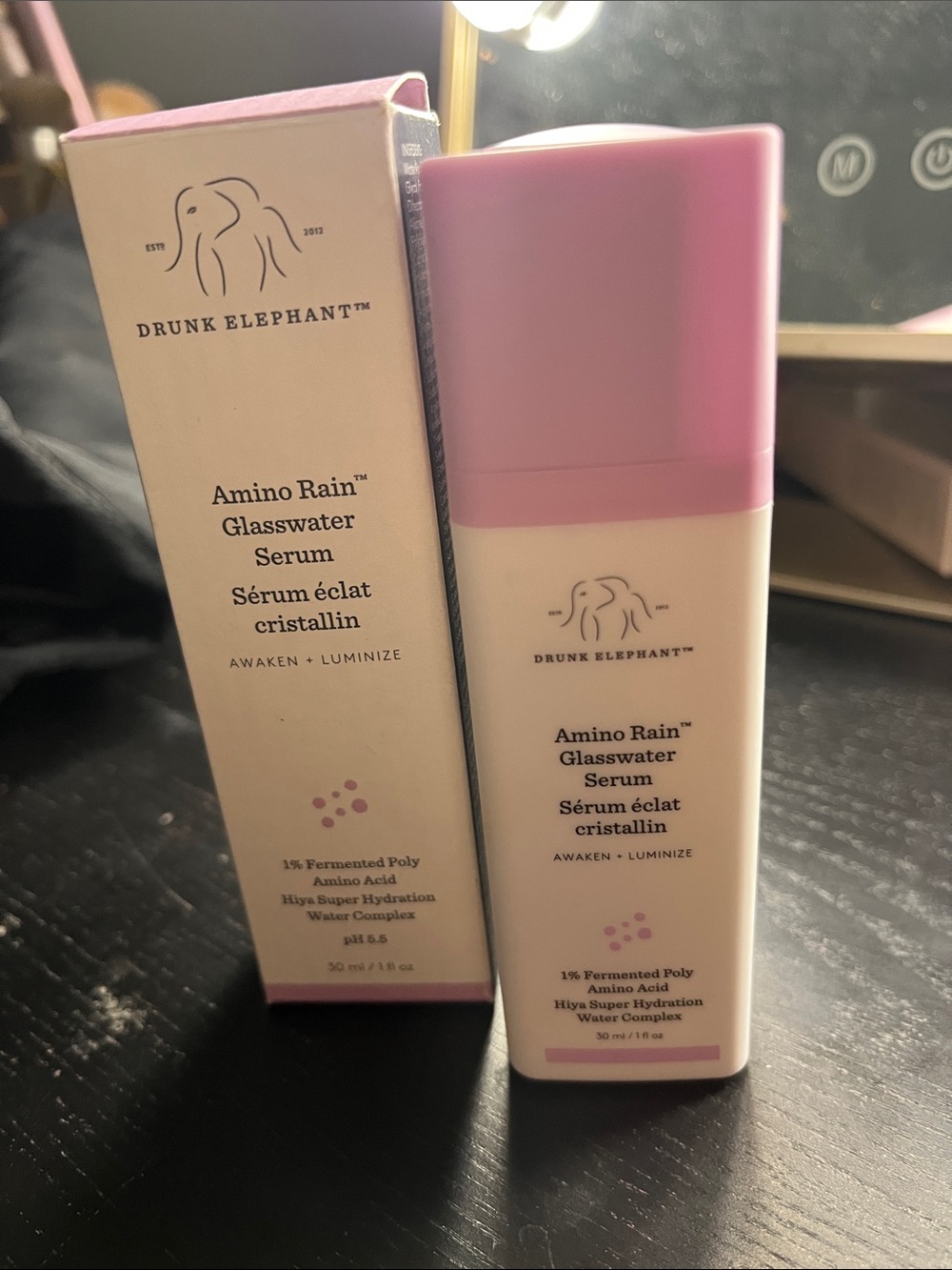 Drunk Elephant Amino Rain Glasswater Serum - NEW Full Size